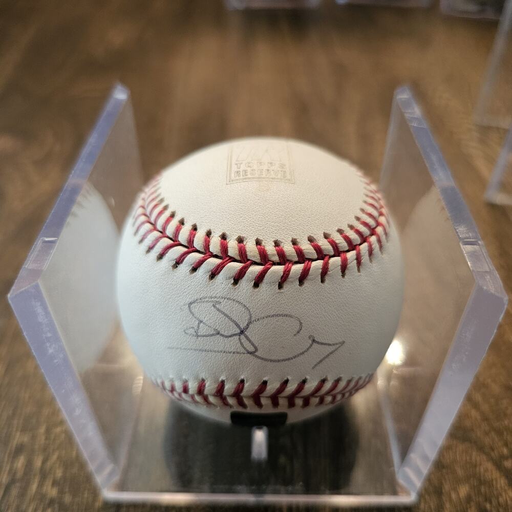 Autographed Signed Auto Brett Gray Certified MLB Ball Topps Reserve